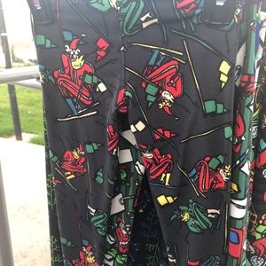 S/M Kids Christmas Leggings